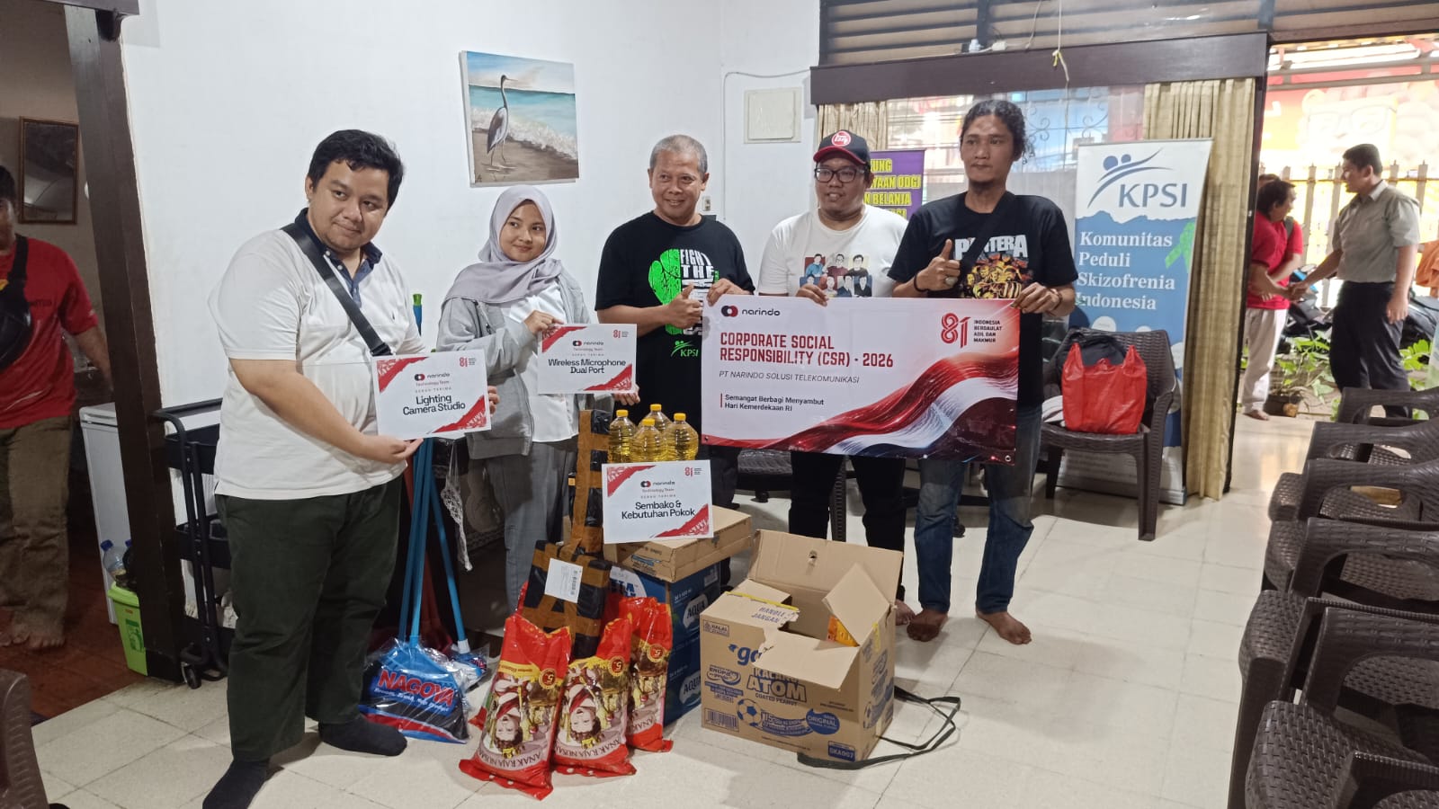 CSR PT Narindo Solusi Telekomunikasi CSR PT Narindo Solusi Telekomunikasi